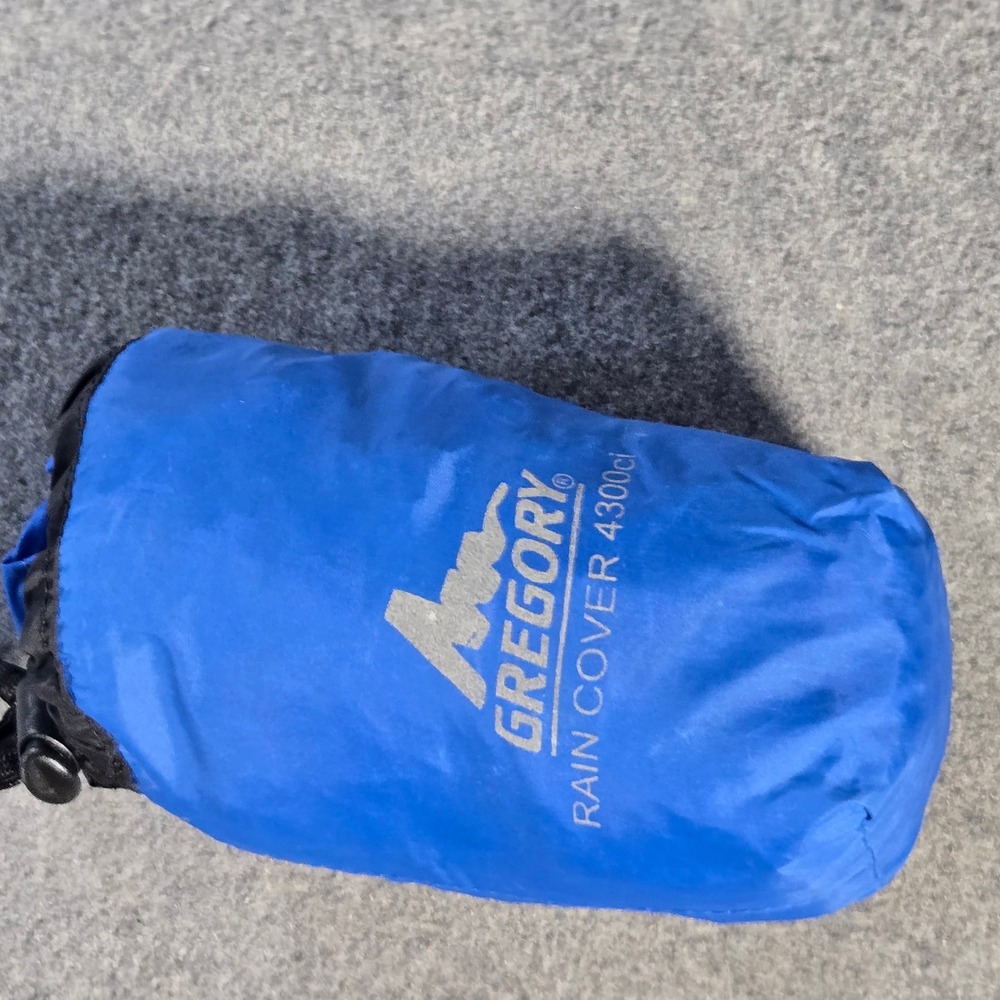 Gregory Backpack Rain Cover 4300ci Large Blue Hiking Pack Accessory 70L Camp